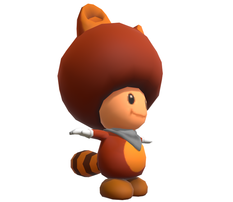 3ds Super Mario 3d Land Toad Tanooki Suit The Models Resource 0331