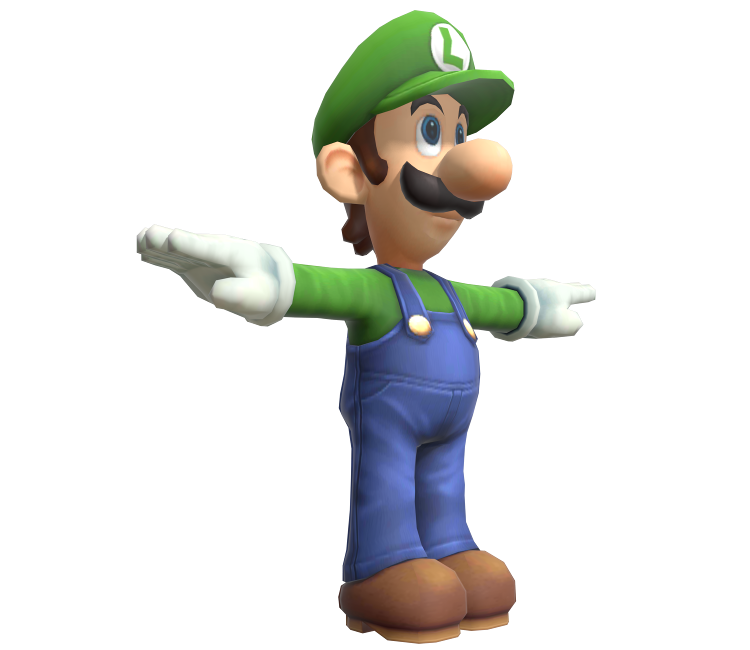 3DS - Super Smash Bros. for Nintendo 3DS - Luigi - The Models Resource