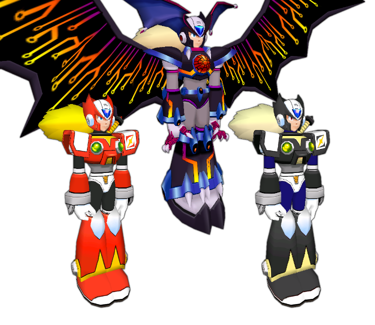 megaman x command mission characters