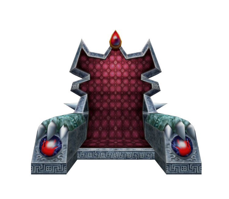 GameCube - Mario Party 4 - Bowser Throne - The Models Resource