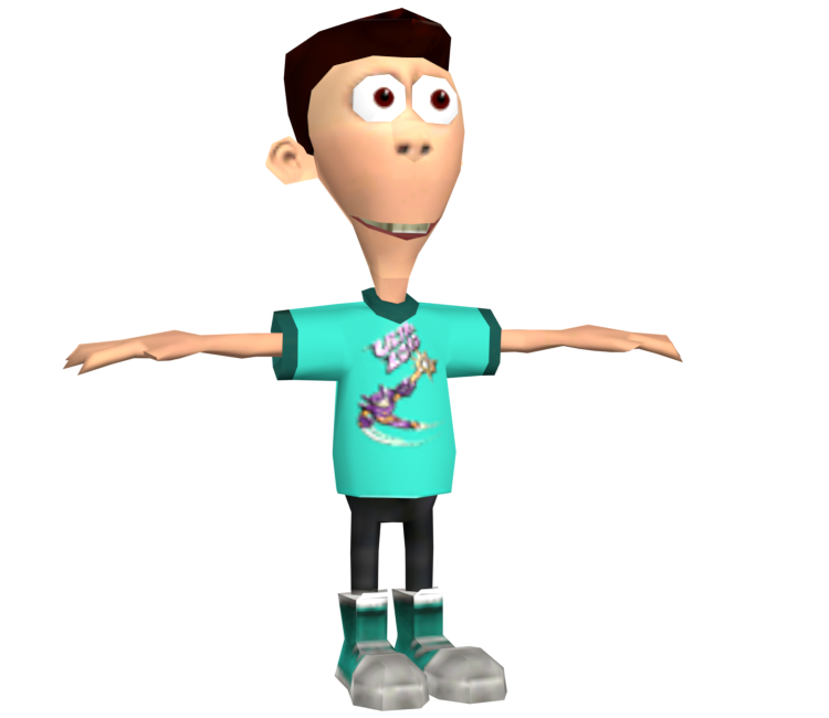 sheen from jimmy neutron action figure