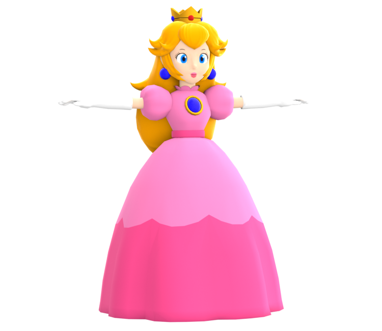 Custom Edited Mario Customs Peach Classic The Models Resource 5466