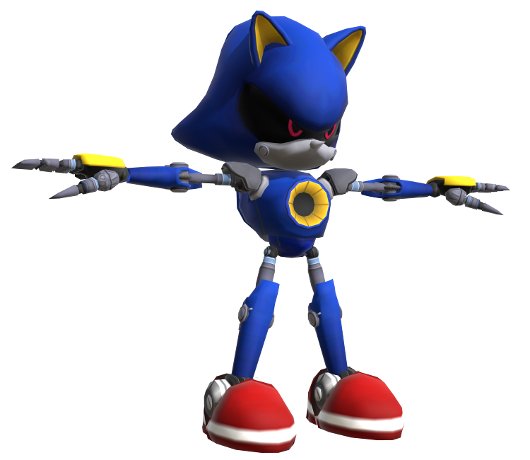 Mobile - Sonic Dash - Metal Sonic - The Models Resource