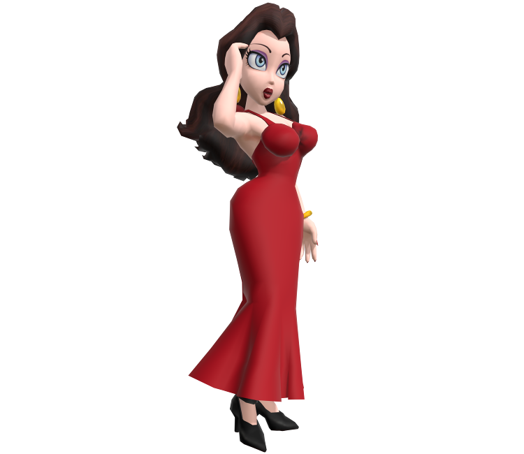 Wii U - Super Smash Bros. for Wii U - Pauline Trophy - The Models Resource