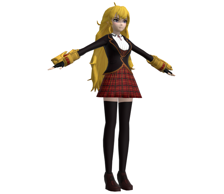 Pc Computer Rwby Grimm Eclipse Yang Uniform The Models Resource