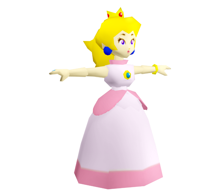 Custom / Edited - Mario Customs - Peach (Summer Dress, Super Mario 64 ...