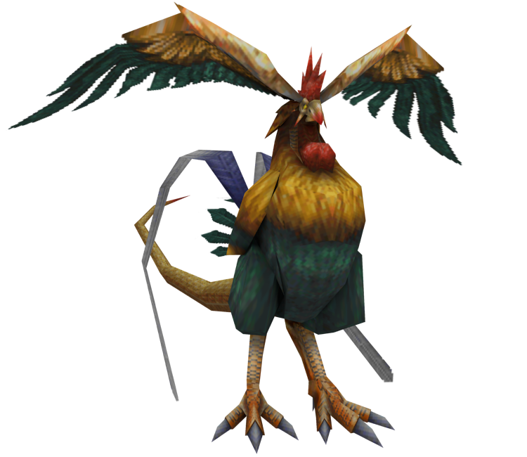 PlayStation - Final Fantasy VIII - Cockatrice - The Models Resource