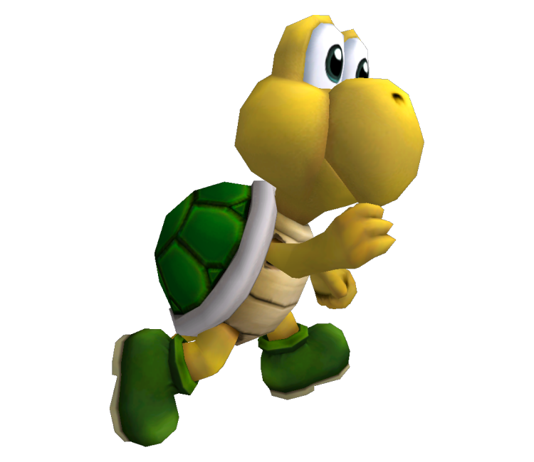 Wii - Super Smash Bros. Brawl - Green Koopa Troopa Trophy - The Models ...