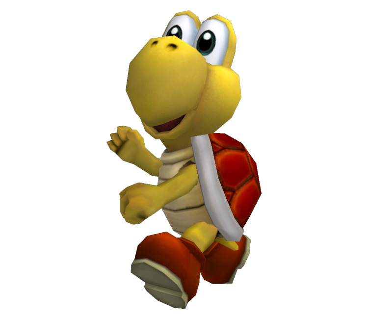 Wii - Super Smash Bros. Brawl - Red Koopa Troopa Trophy - The Models ...