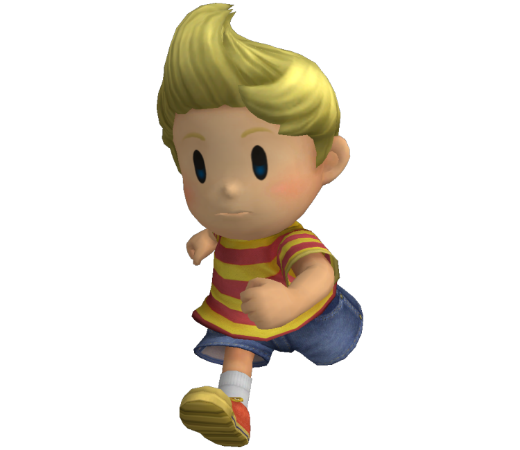 Wii Super Smash Bros Brawl Lucas Trophy The Models Resource