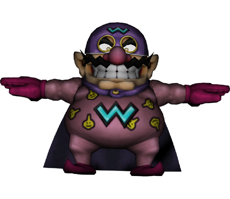 Wii - Super Smash Bros. Brawl - Wario-Man - The Models Resource