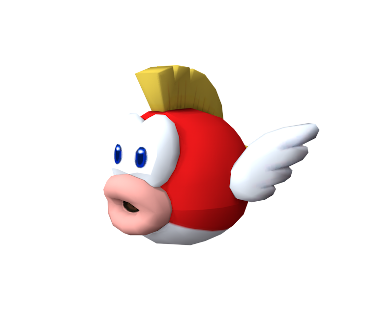 Wii - Super Mario Galaxy - Cheep Cheep - The Models Resource