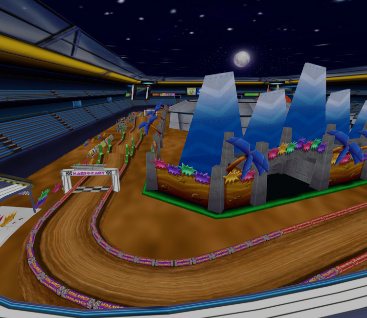 Arcade Mario Kart Arcade Gp 2 Stadium Arena The Models Resource 6897
