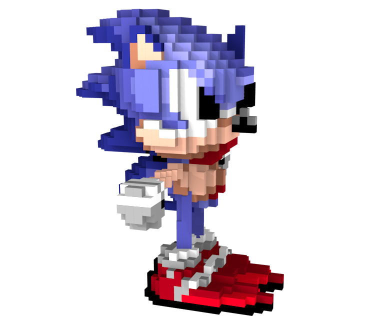 Custom / Edited - Sonic the Hedgehog Customs - Sonic (Classic, Sonic Pocket  Adventure-Style) - The Spriters Resource