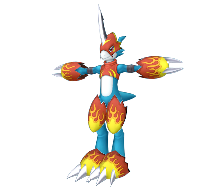 PC / Computer - Digimon Masters - Flamedramon - The Models Resource
