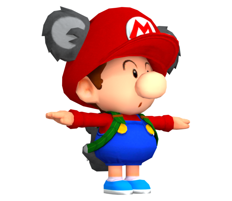 Mobile Mario Kart Tour Baby Mario Koala The Models Resource