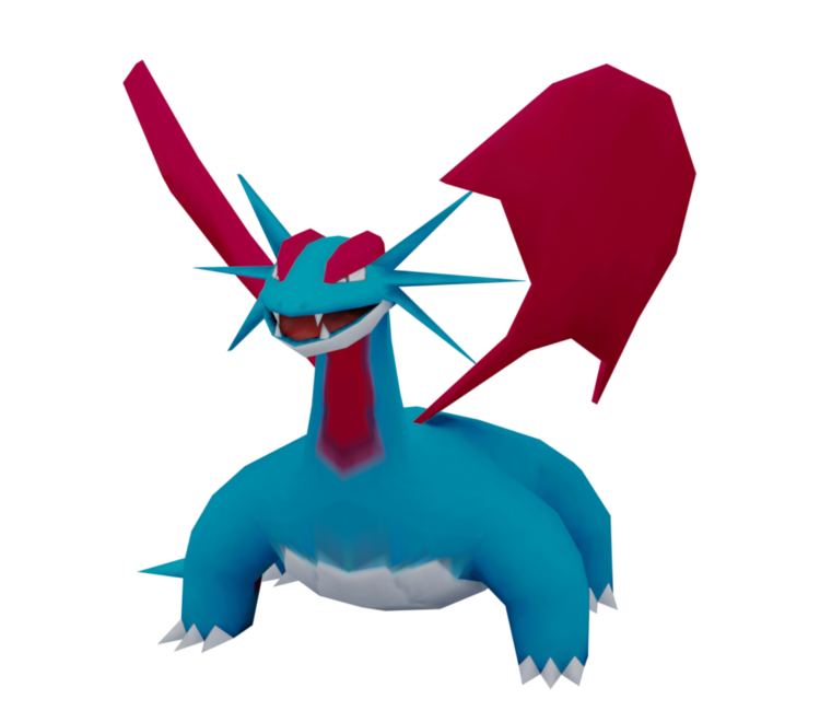 3DS - Pokémon Super Mystery Dungeon - #373 Salamence - The Models Resource