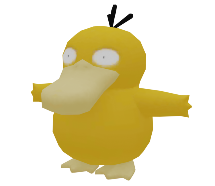 3DS - Pokémon Super Mystery Dungeon - #054 Psyduck - The Models Resource