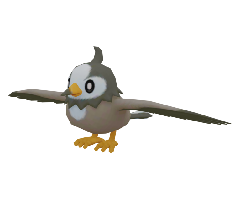 3DS - Pokémon Super Mystery Dungeon - #396 Starly - The Models Resource