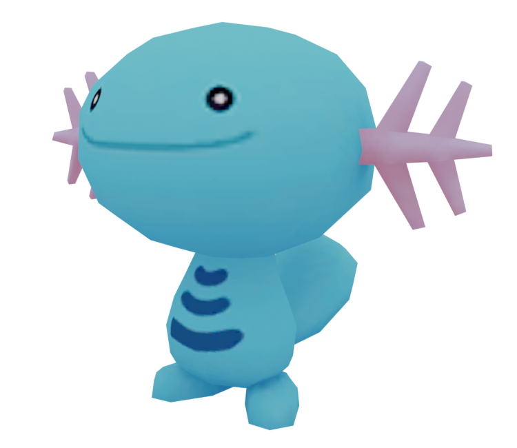 3DS - Pokémon Super Mystery Dungeon - #194 Wooper - The Models Resource