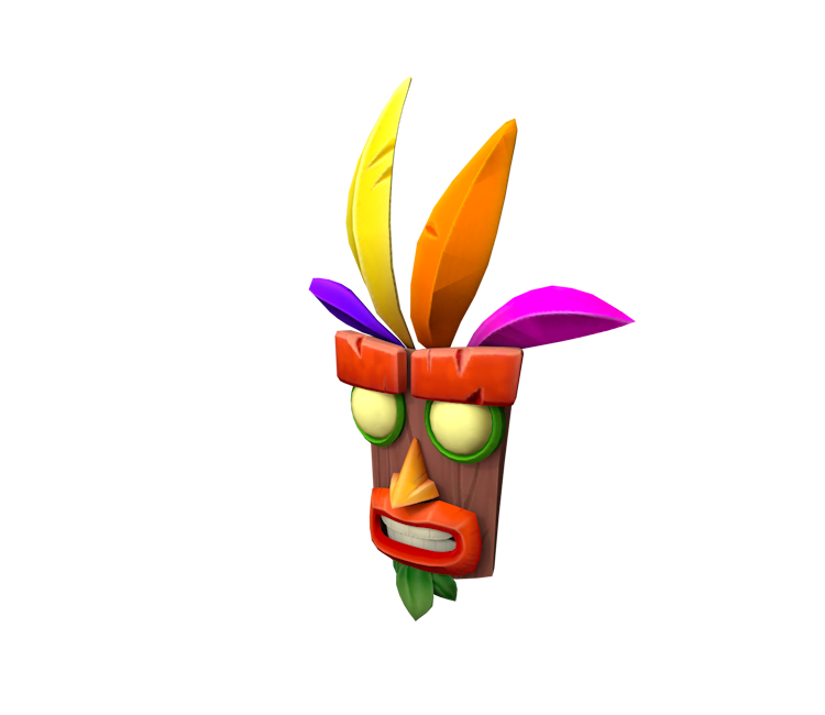 Mobile - Crash Bandicoot: On the Run! - Aku Aku - The Models Resource