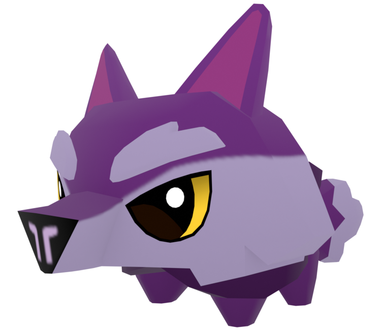 Mobile - Animal Jam: Play Wild! - Pet Direwolf - The Models Resource