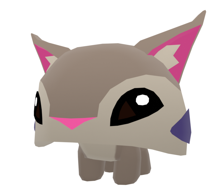 Mobile - Animal Jam: Play Wild! - Pet Lynx - The Models Resource