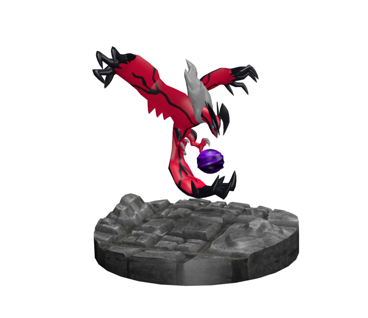 Mobile Pokémon Duel 717 Yveltal The Models Resource