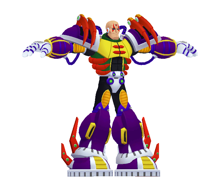 Mobile Mega Man X DiVE Sigma X4 2nd Form The Models Resource   45174 