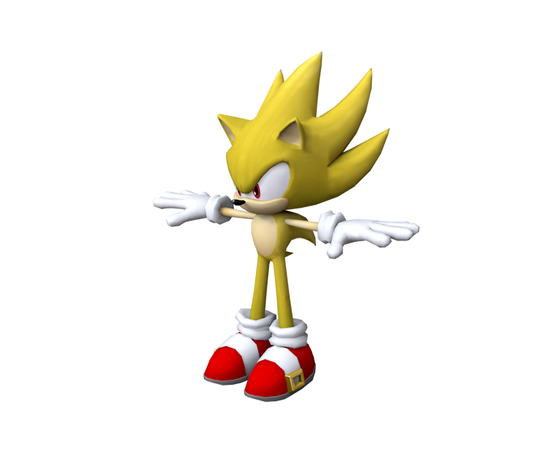 Mobile - Sonic Forces: Speed Battle - Super Sonic - The Models Resource