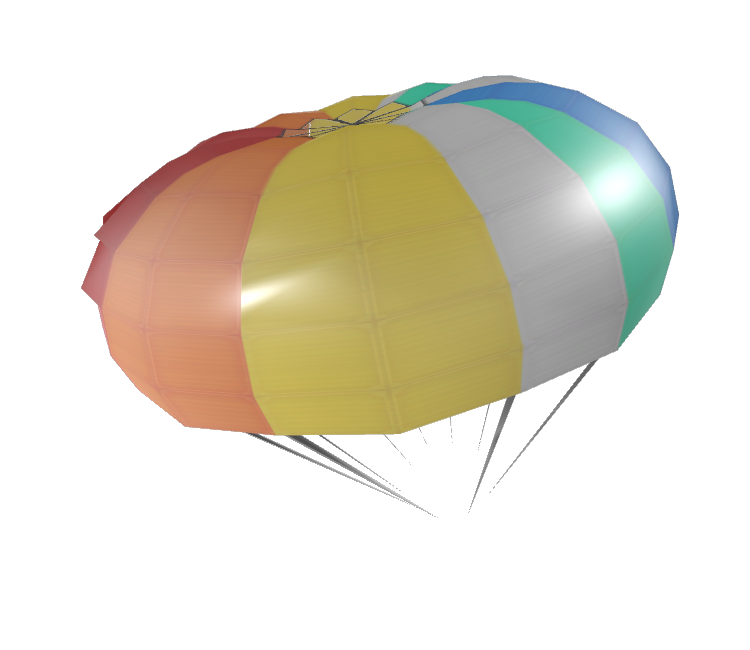 Wii U - Mario Kart 8 - Parachute - The Models Resource