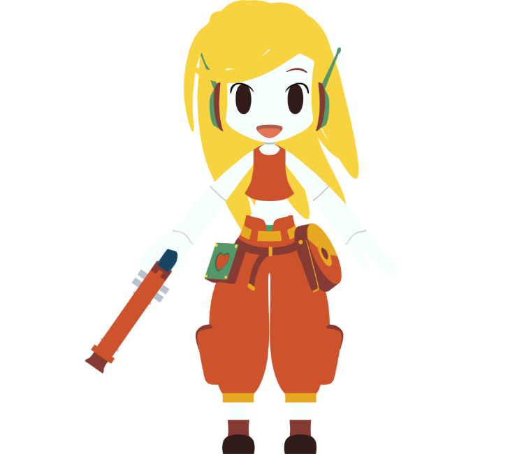 Custom Edited Cave Story Customs Curly Brace The Models Resource 