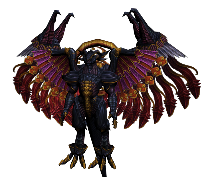 PlayStation 2 - X - Bahamut - The Models Resource