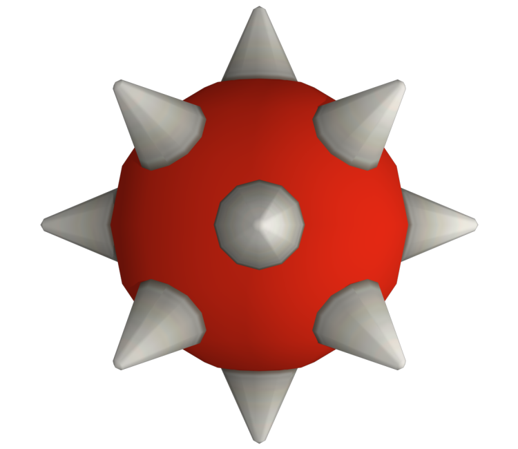 Wii - Mario Party 9 - Spiny Egg - The Models Resource