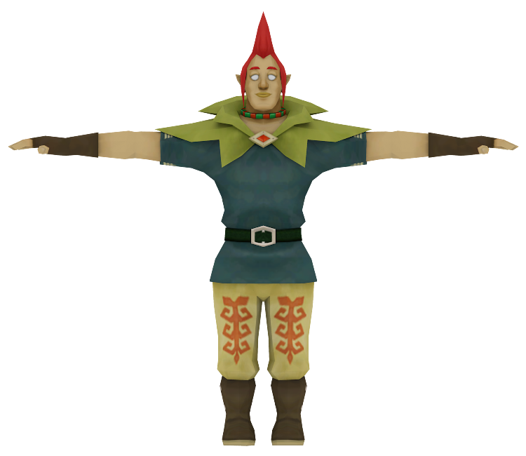 Wii - The Legend of Zelda: Skyward Sword - Groose - The Models Resource