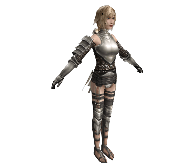 PSP - The 3rd Birthday - Aya Brea (Knight Armor) - The Models Resource