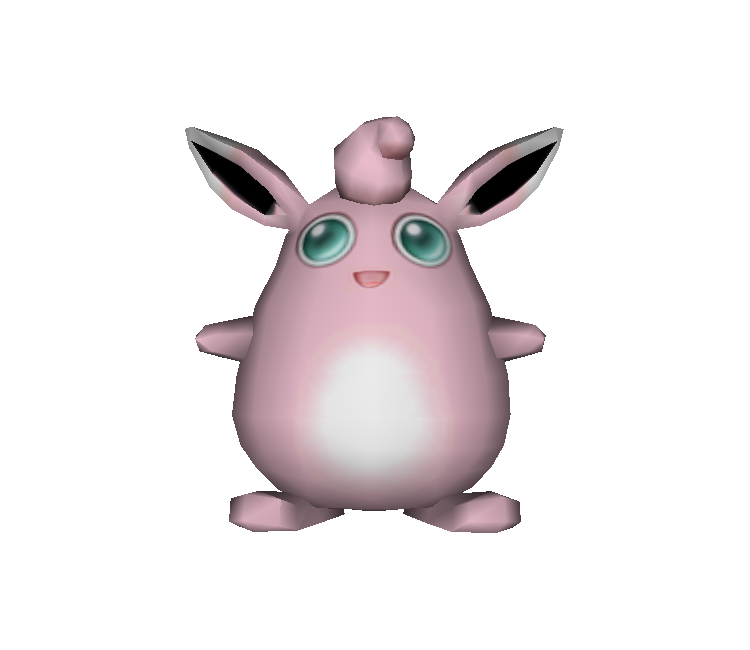 Nintendo 64 - Pokémon Stadium 2 - 040 - Wigglytuff - The Models Resource