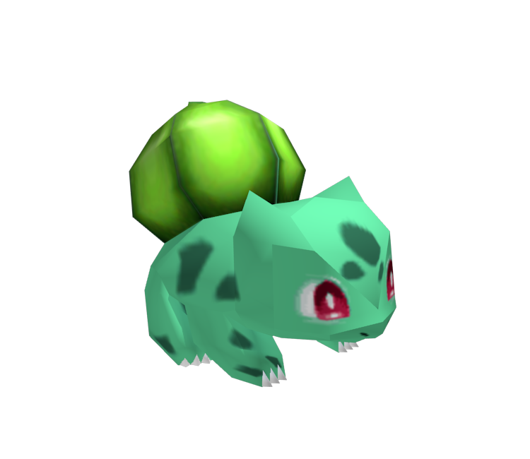 Nintendo 64 - Pokémon Snap - 001 - Bulbasaur - The Models Resource