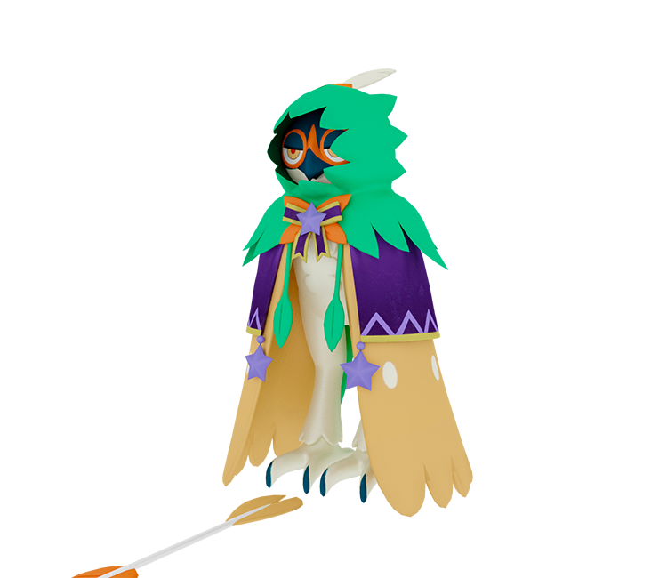 Mobile - Pokémon Unite - #724 Decidueye (Star Cloak Style) - The Models ...