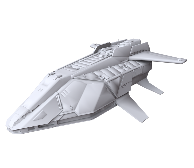 PC / Computer - Elite: Dangerous - Federal Dropship - The Models Resource