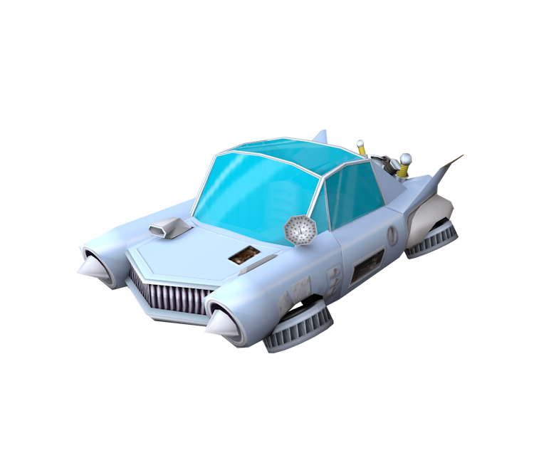 PC / Computer - The Simpsons: Hit & Run - Hover Car - The Models Resource