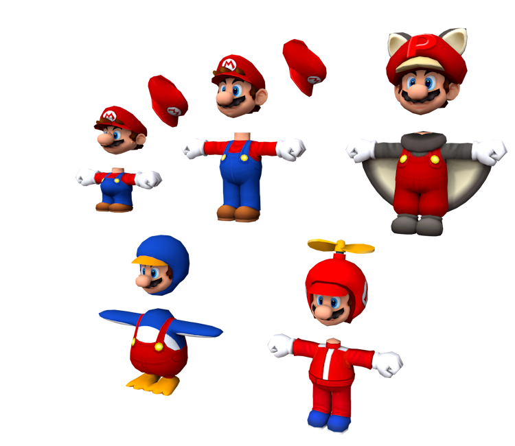 Wii U New Super Mario Bros U New Super Luigi U Mario The Models Resource 2299