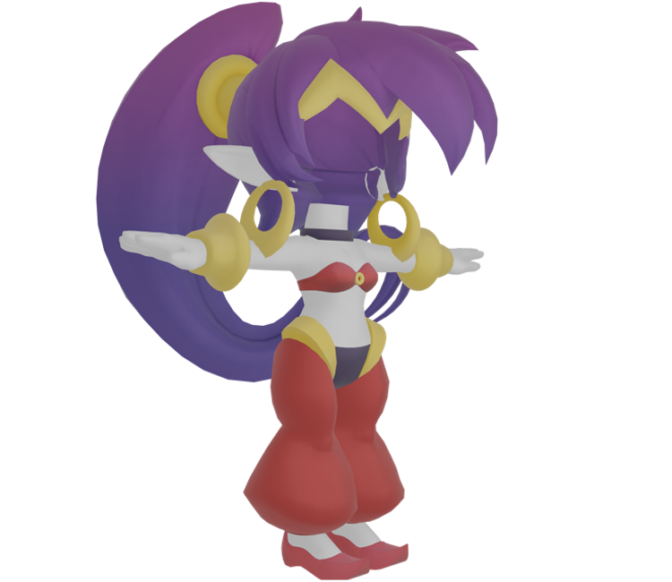 Nintendo Switch Super Smash Bros Ultimate Shantae Outfit The Models Resource 5126