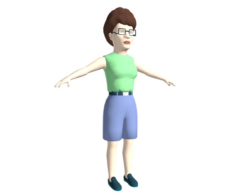 Mobile - Warped Kart Racers - Peggy Hill - The Models Resource