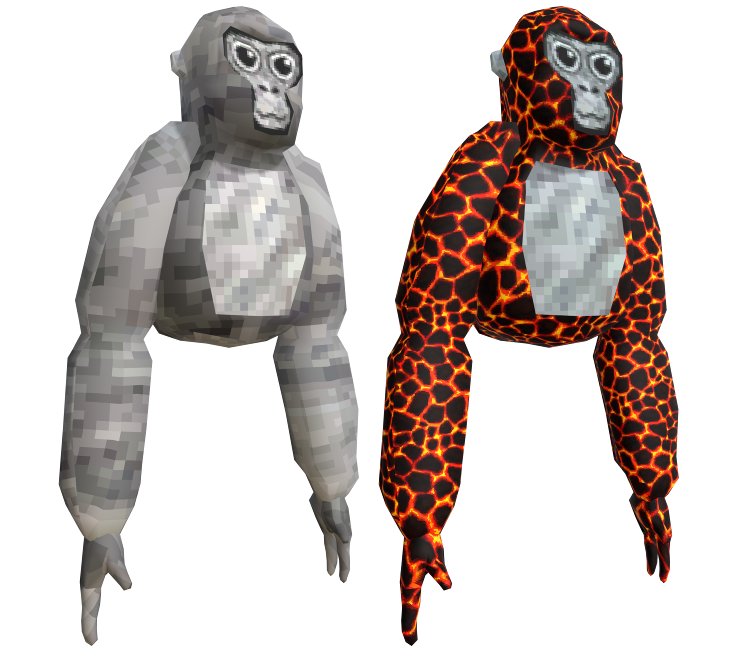 Gorilla tag Fangame Player Model (Rigged) - Download Free 3D model by  togemet2 (@togemet2) [1f180fe]