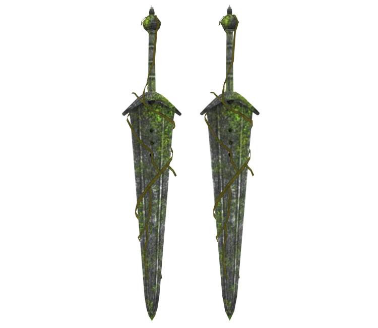 PC / Computer - Dark Souls - Stone Greatsword - The Models Resource