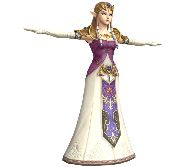 Wii U - Super Smash Bros. For Wii U - Zelda - The Models Resource
