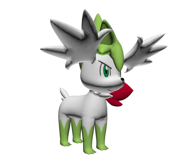 Mobile - Pokémon HOME - #492 Shaymin (Sky Forme) - The Models Resource