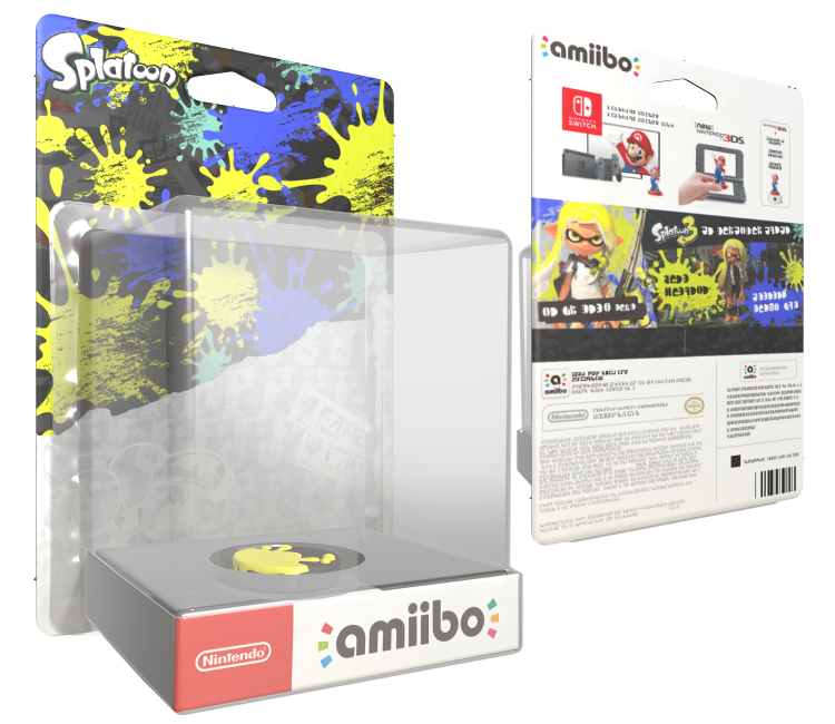 Nintendo Switch - Splatoon 3 - Amiibo Box - The Models Resource