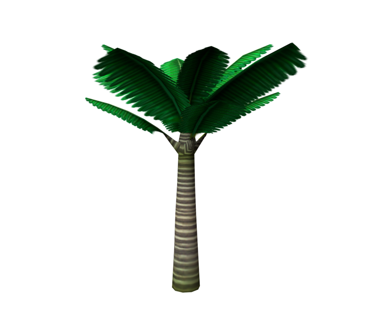 GameCube - Super Mario Sunshine - Sago Palm - The Models Resource